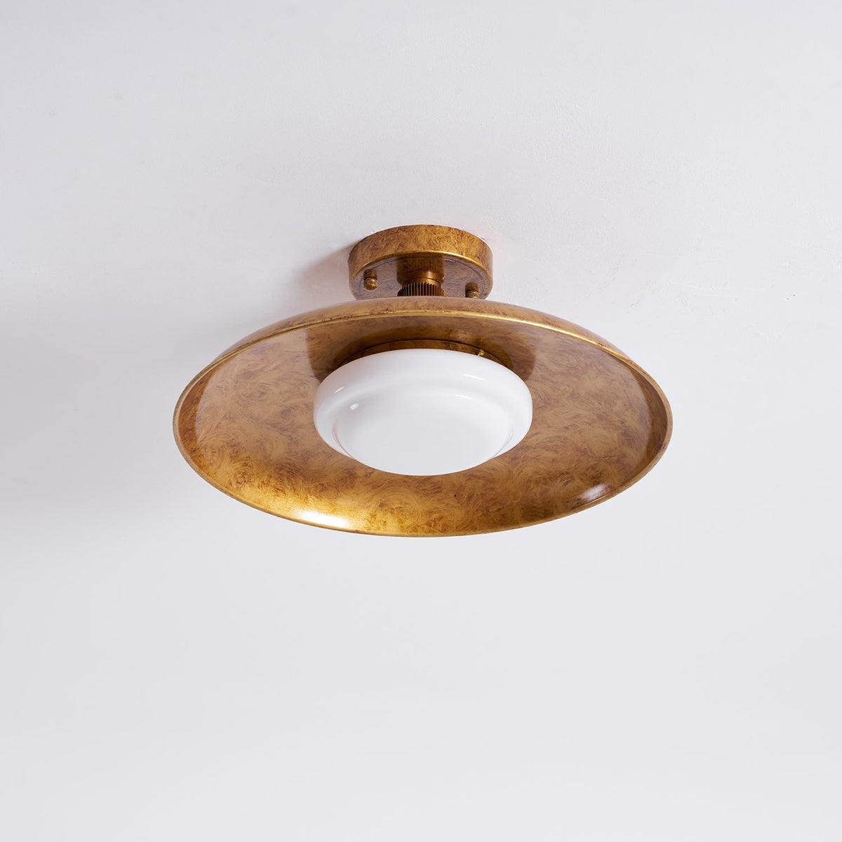 Plafonnier rond extra-large affleurant