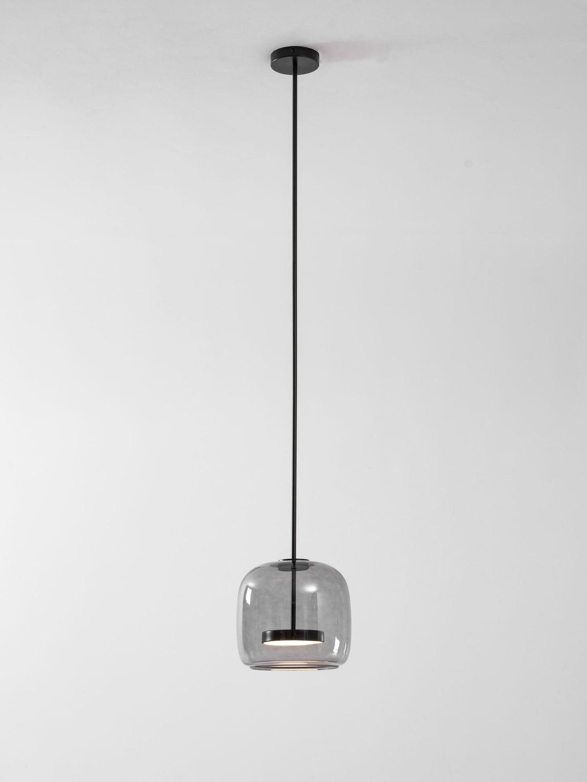 Suspension en verre soufflé moderne Glavira