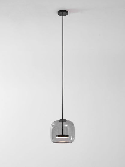Suspension en verre soufflé moderne Glavira