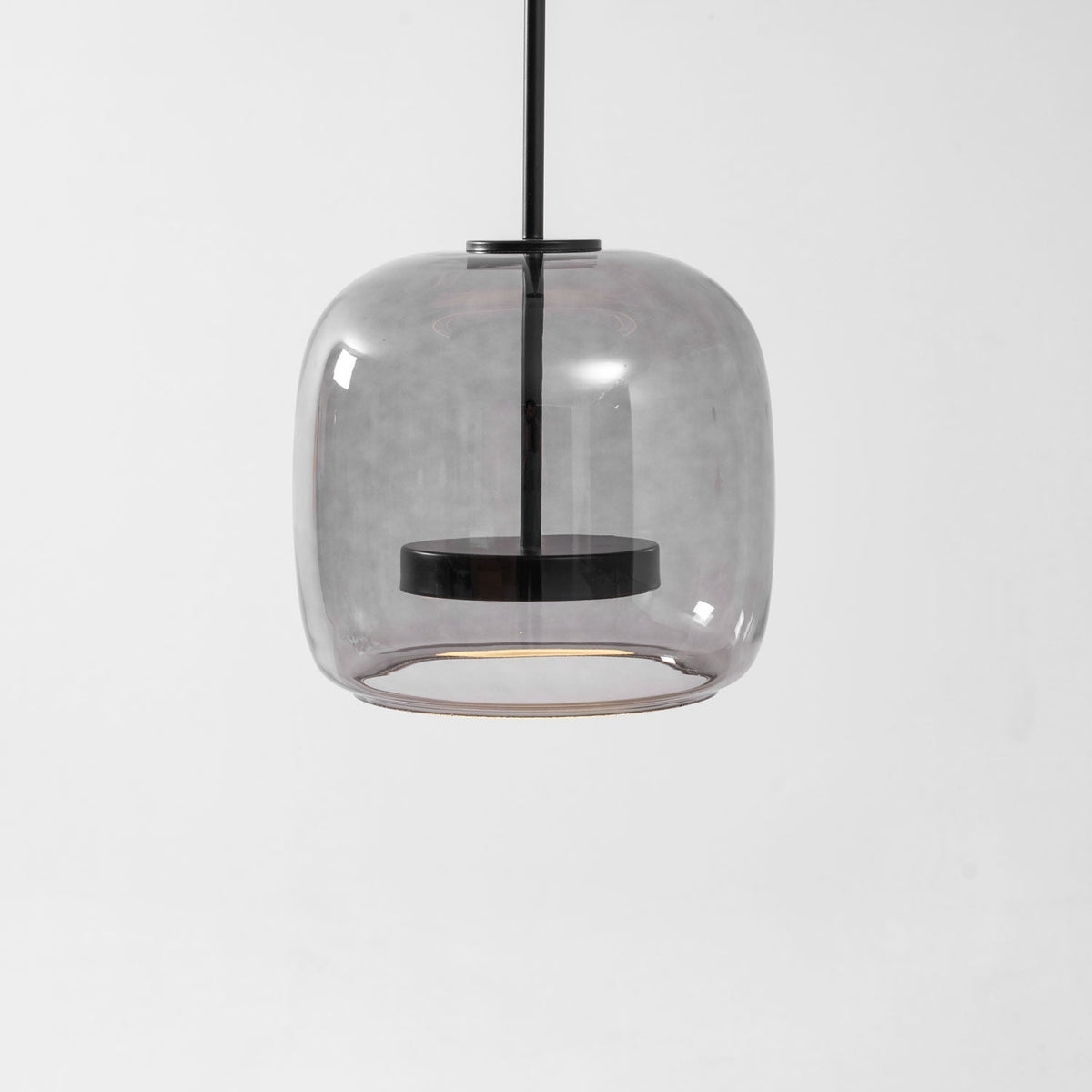 Suspension en verre soufflé moderne Glavira