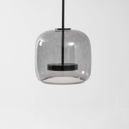 Suspension en verre soufflé moderne Glavira