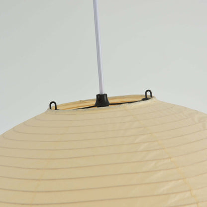 Suspension globe en papier washi