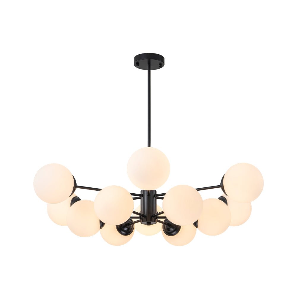 Lustre sphérique Spunik en opale