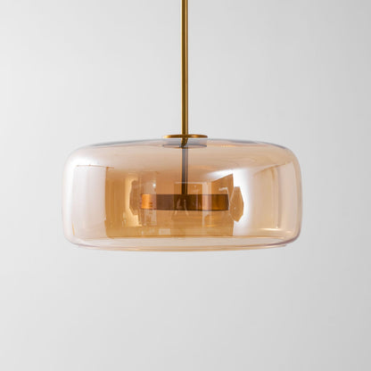 Suspension en verre soufflé moderne Glavira