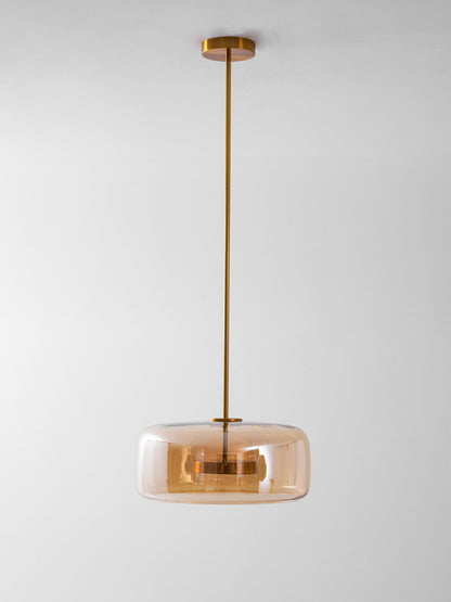Suspension en verre soufflé moderne Glavira