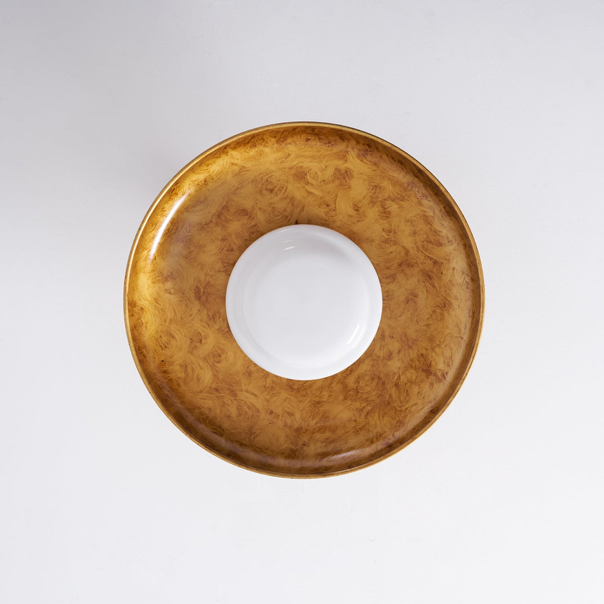 Plafonnier rond extra-large affleurant