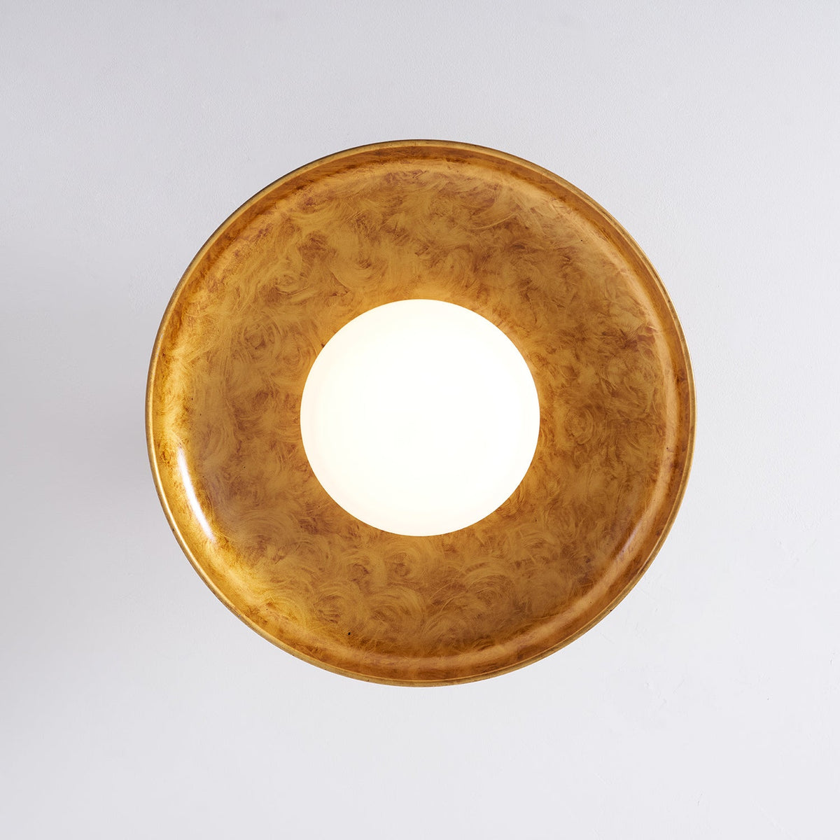 Plafonnier rond extra-large affleurant