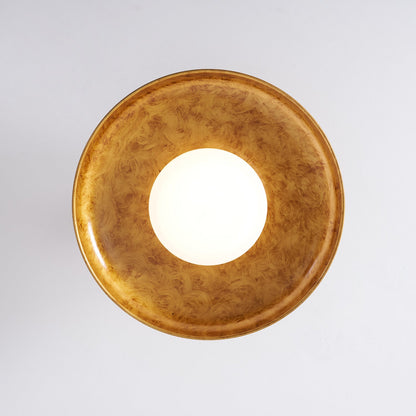 Plafonnier rond extra-large affleurant