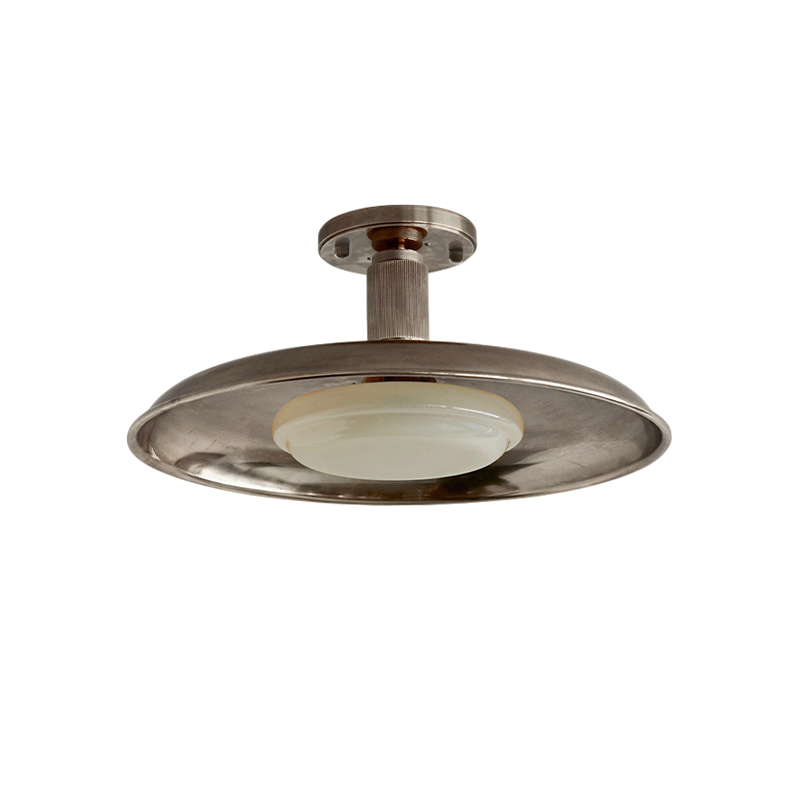 Plafonnier rond extra-large affleurant