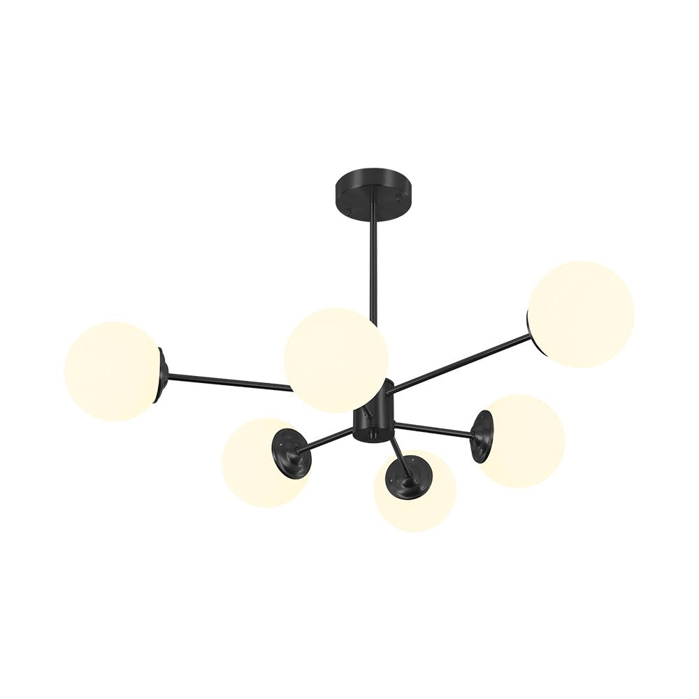 Lustre sphérique Spunik en opale