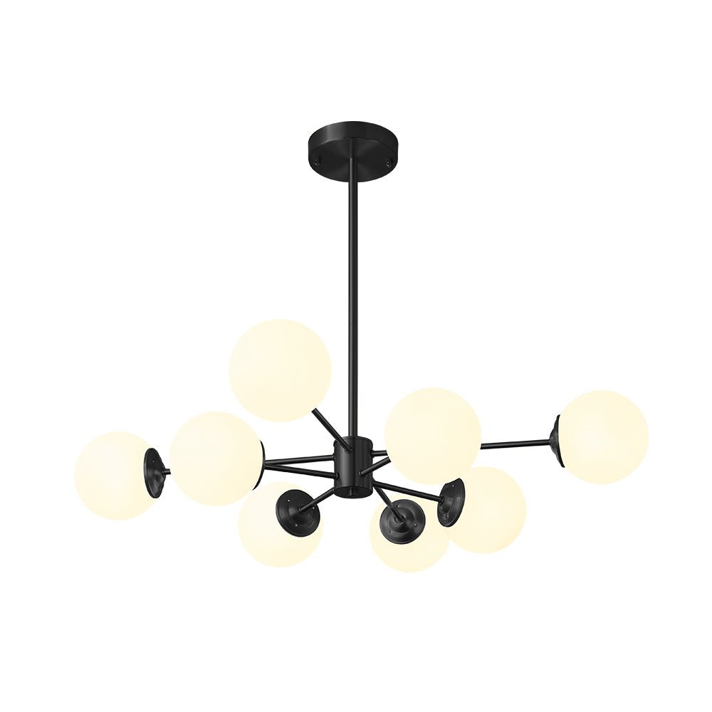 Lustre sphérique Spunik en opale