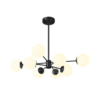 Lustre sphérique Spunik en opale