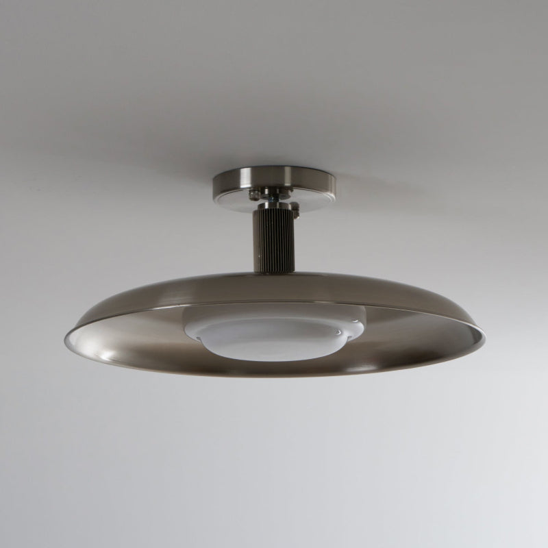 Plafonnier rond extra-large affleurant