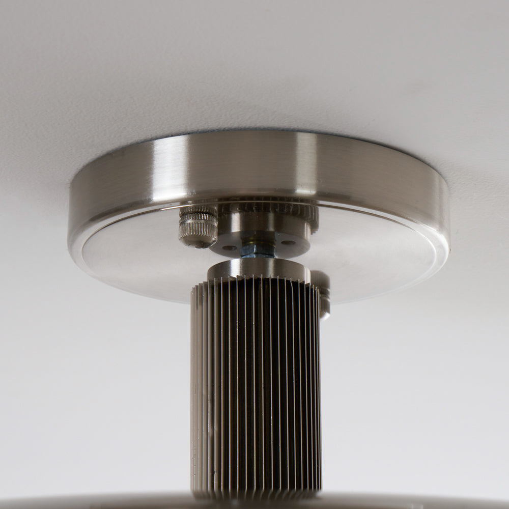 Plafonnier rond extra-large affleurant