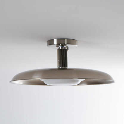 Plafonnier rond extra-large affleurant