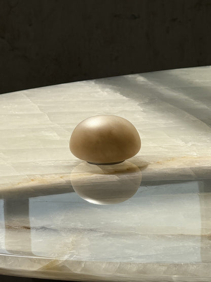 Lampe de table minimaliste en albâtre Alvane