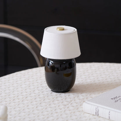 Lampe de table scandinave Halvorn en céramique