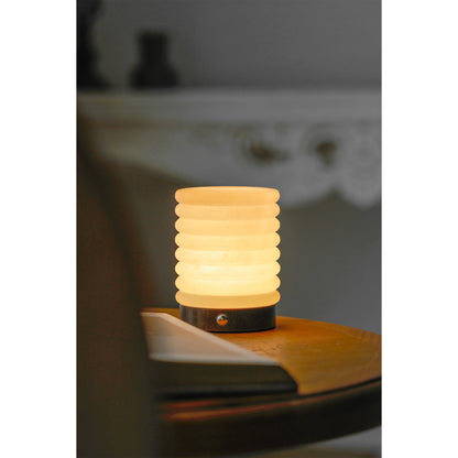 Lampe de table minimaliste en albâtre Alvane