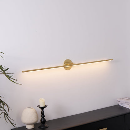 Applique murale minimaliste en aluminium Arvenna pour tableaux