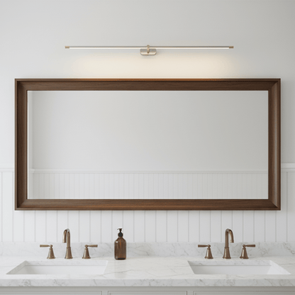 Applique murale minimaliste en aluminium Arvenna pour tableaux