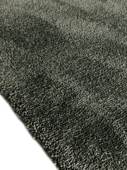 Tapis moderne lavable à poils longs