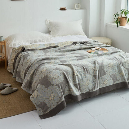 Couverture en coton de qualité supérieure au design élégant