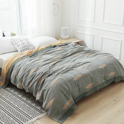 Couverture en coton de qualité supérieure au design élégant