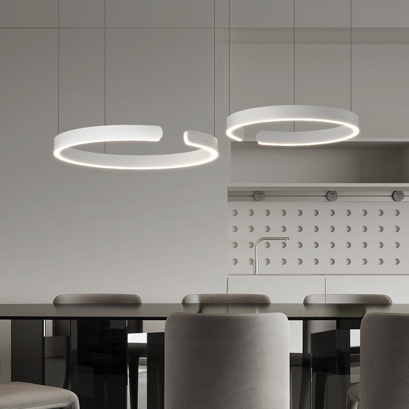 Suspension Anneau Moderne LED