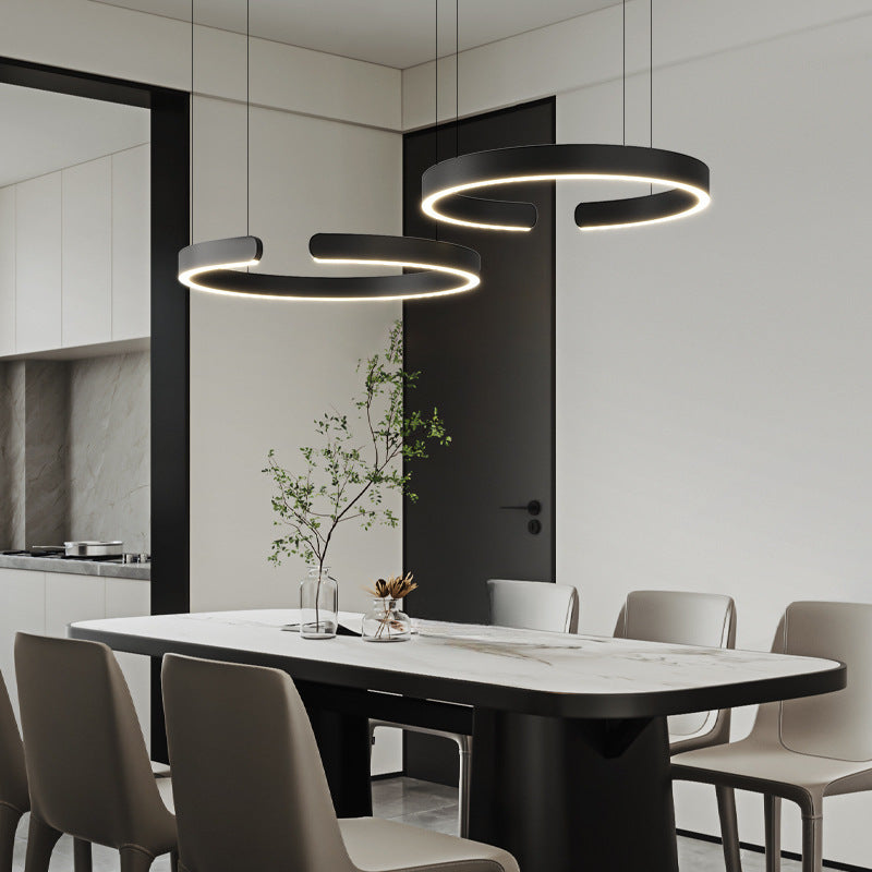 Suspension Anneau Moderne LED