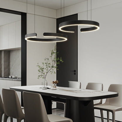 Suspension Anneau Moderne LED