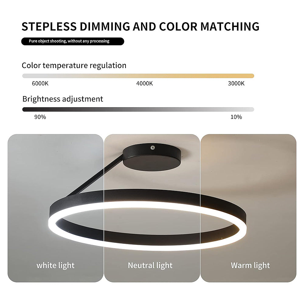 Plafonnier Nordique Mince