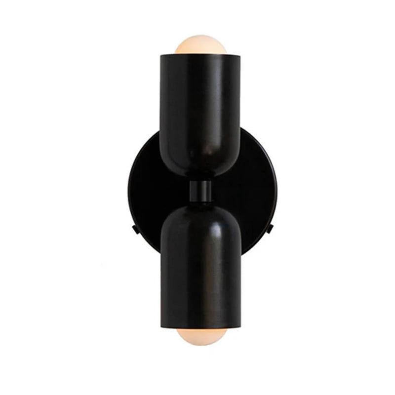 Applique murale industrielle à double tête