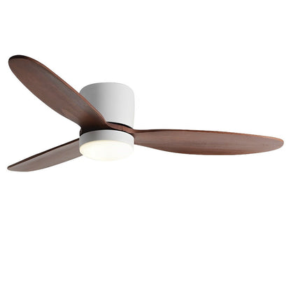 Ventilateur de plafond LED moderne à profil bas avec lumière