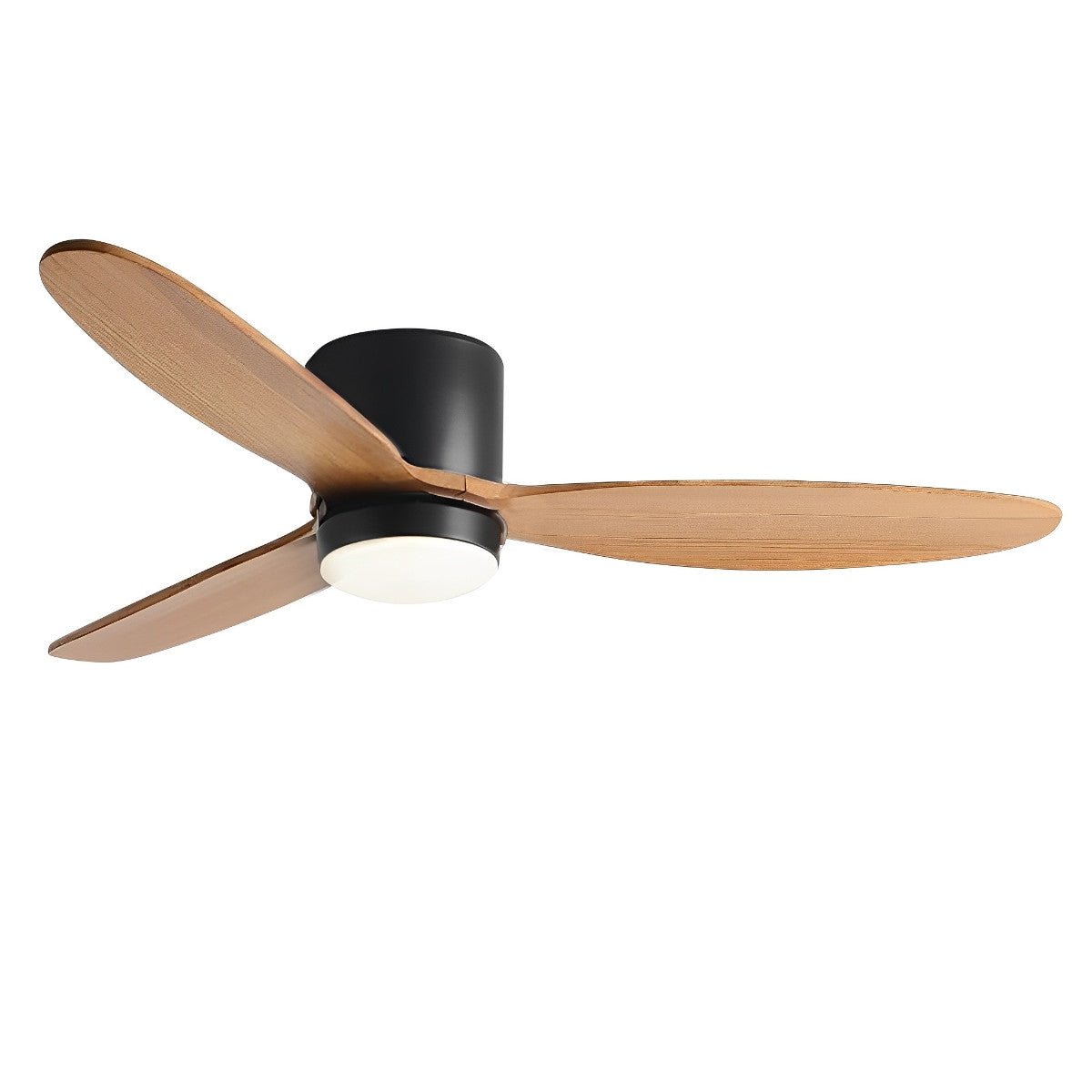 Ventilateur de plafond LED moderne à profil bas avec lumière