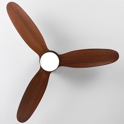 Ventilateur de plafond LED moderne à profil bas avec lumière