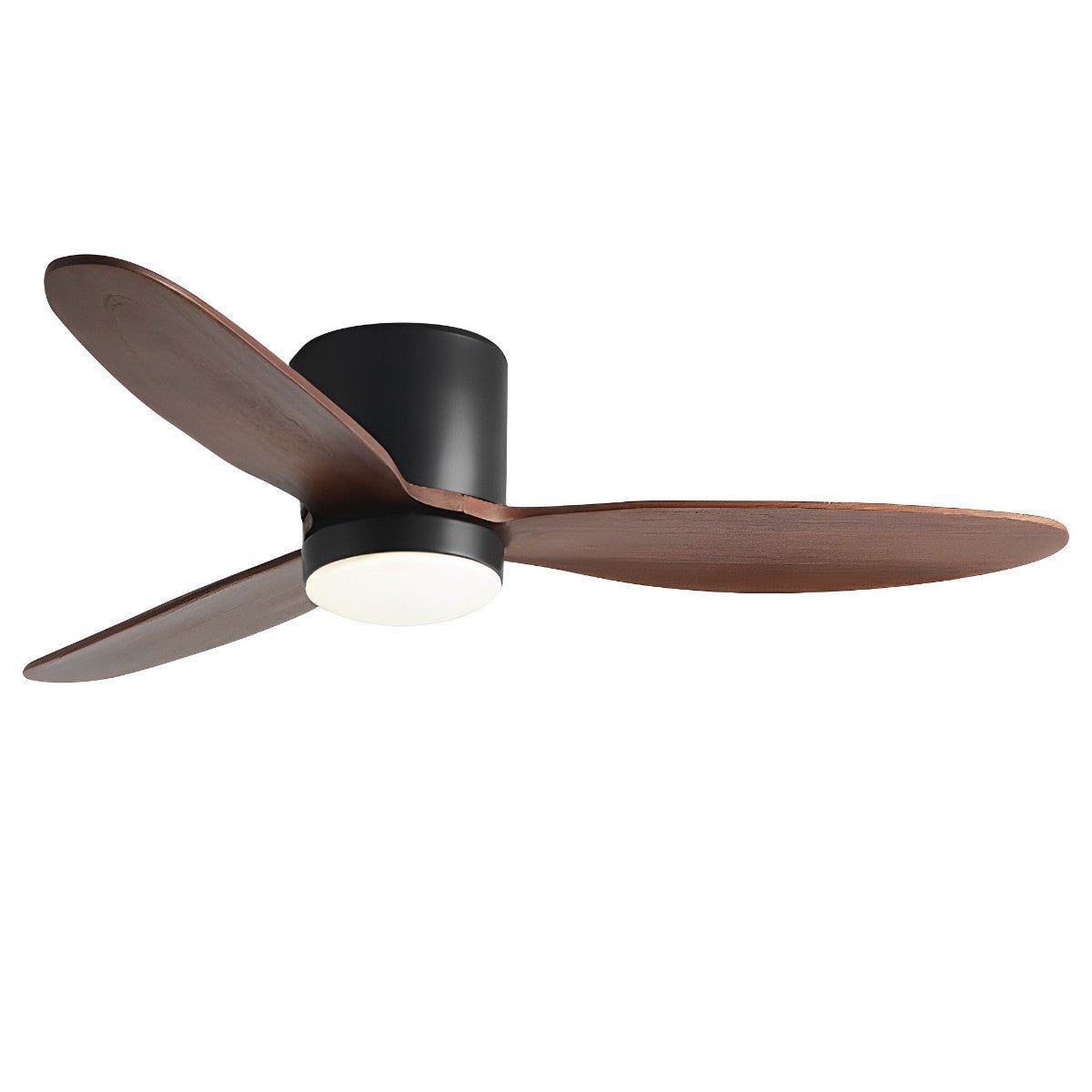 Ventilateur de plafond LED moderne à profil bas avec lumière