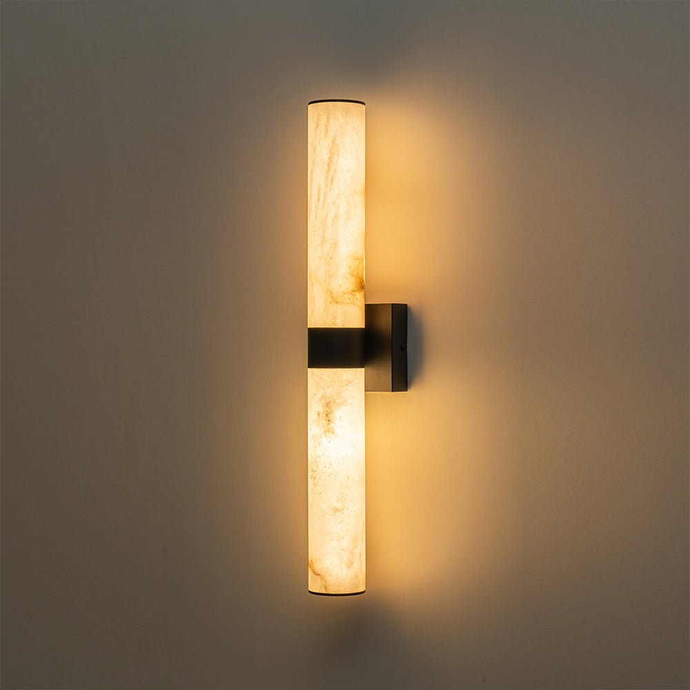 Applique murale LED moderne en albâtre