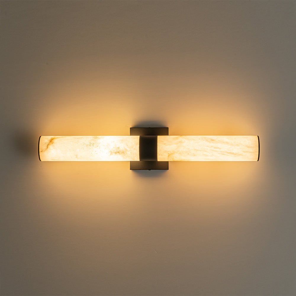 Applique murale LED moderne en albâtre