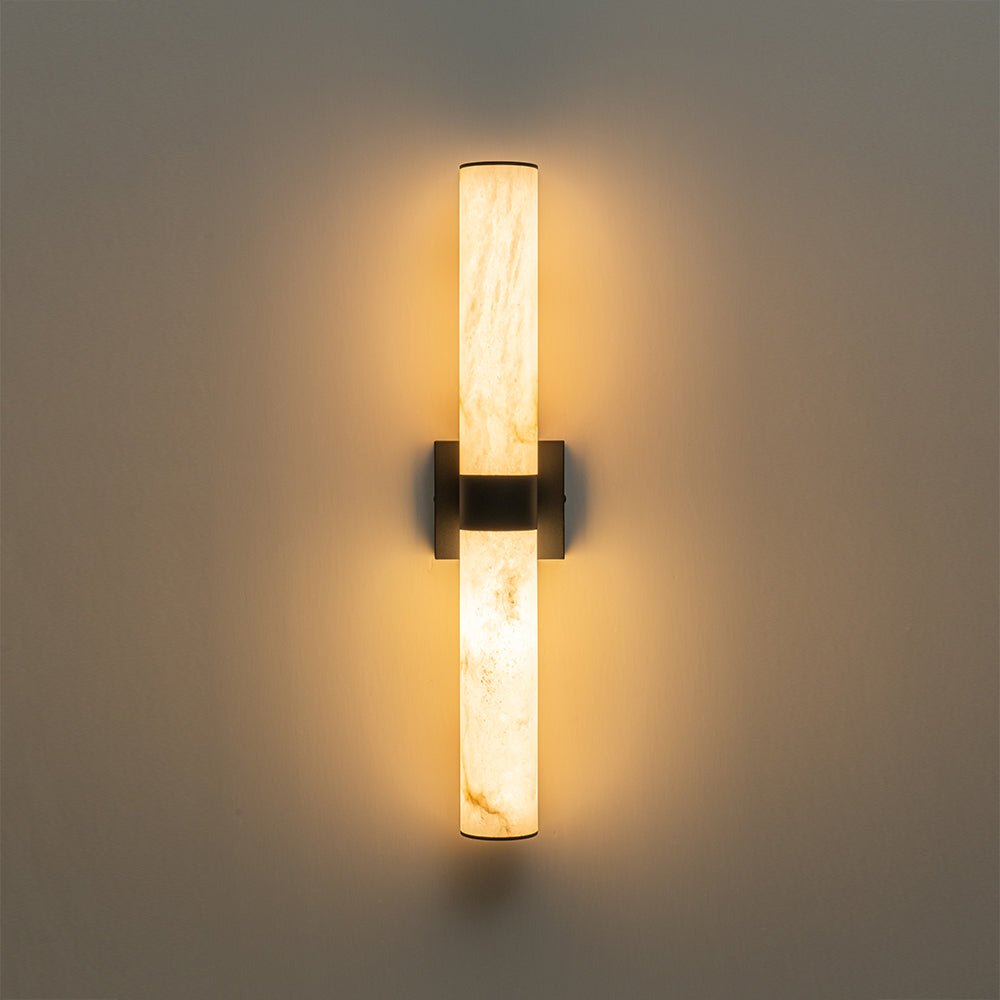 Applique murale LED moderne en albâtre