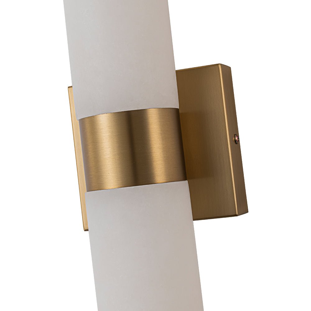 Applique murale LED moderne en albâtre