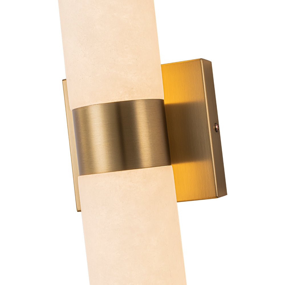 Applique murale LED moderne en albâtre