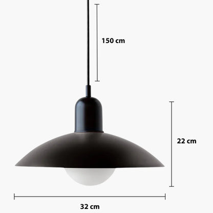 Suspension moderne au design coloré
