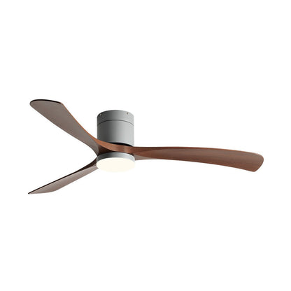 Ventilateur de plafond LED nordique moderne