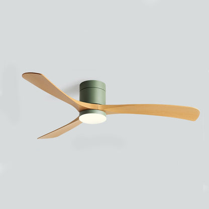 Ventilateur de plafond LED nordique moderne