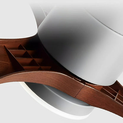 Ventilateur de plafond LED nordique moderne