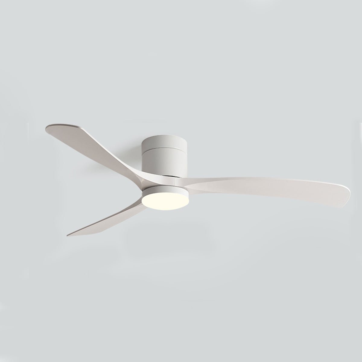 Ventilateur de plafond LED nordique moderne