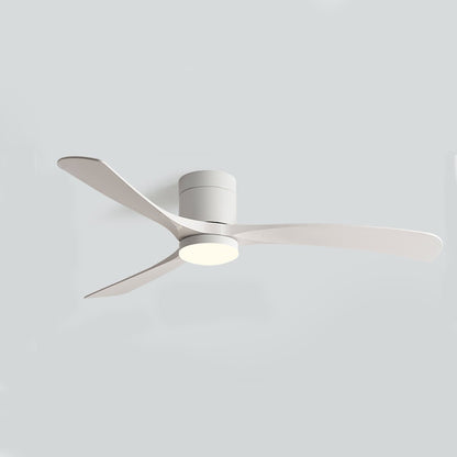 Ventilateur de plafond LED nordique moderne