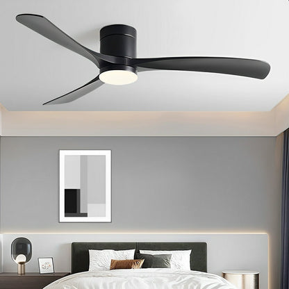 Ventilateur de plafond LED nordique moderne