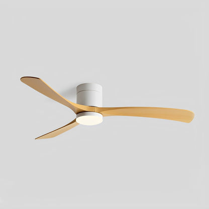 Ventilateur de plafond LED nordique moderne