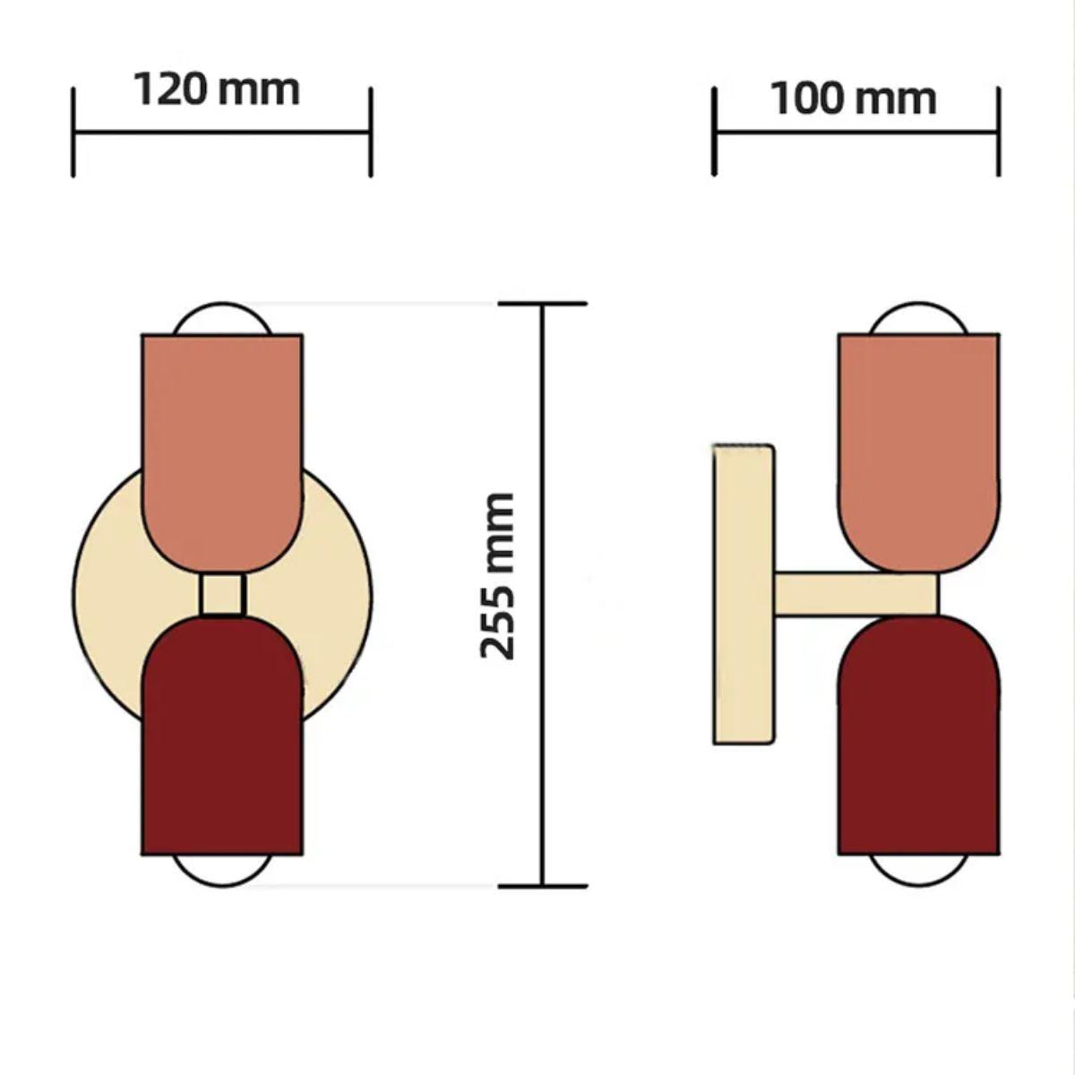 Lampe murale à deux têtes – Luminaire double tête élégant pour votre maison